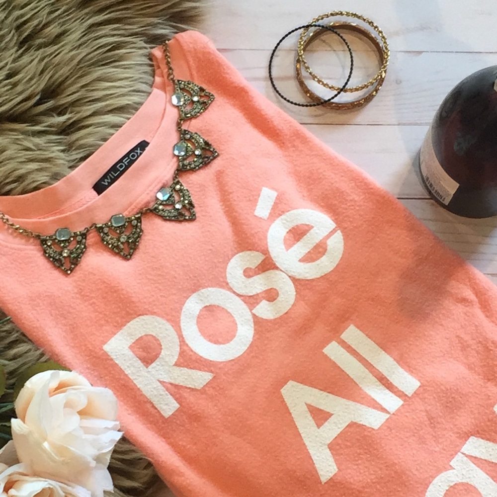 Sale! Wildfox Rosé all day - Picture 2 of 9
